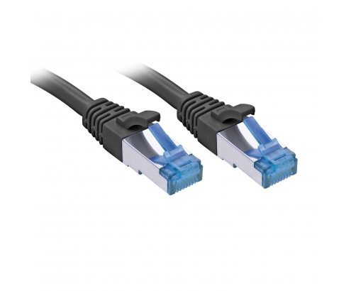 Lindy 47418 cable de red Negro 10 m Cat6a S/FTP (S-STP)