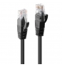 Lindy 48076 cable de red Negro 0,5 m Cat6 U/UTP (UTP)
