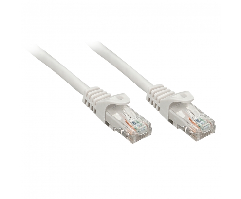Lindy 48401 cable de red Gris 1 m Cat5e U/UTP (UTP)
