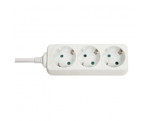 Lindy 73100 base múltiple 3 salidas AC Interior Blanco