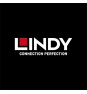 Lindy Cat.6 S/FTP 0.3m cable de red Negro 0,3 m Cat6 S/FTP (S-STP)
