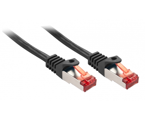 Lindy Cat.6 S/FTP 10m cable de red Negro Cat6 S/FTP (S-STP)