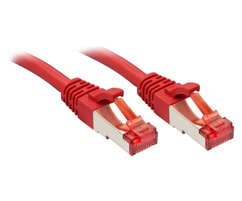 Lindy Cat.6 S/FTP 1m cable de red Rojo Cat6 S/FTP (S-STP)