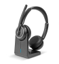 Lindy L118 Auriculares Inalámbrico Diadema Oficina/Centro de llamadas USB Tipo C Bluetooth Base de carga Negro