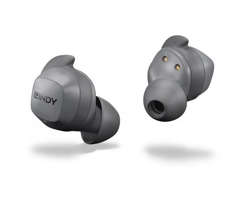 Lindy LE400W Auriculares True Wireless Stereo (TWS) Dentro de oÍ­do Coche Bluetooth Gris