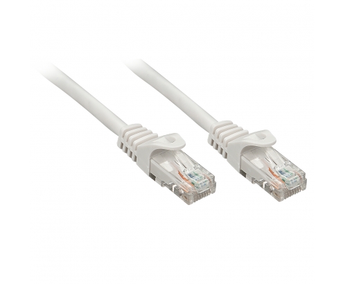 Lindy RJ-45/RJ-45 Cat6 10m cable de red Gris U/UTP (UTP)