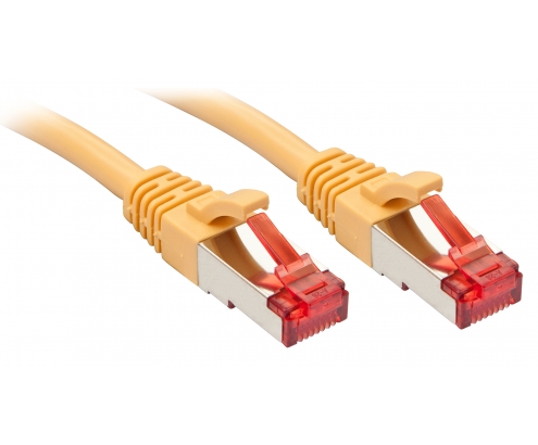 Lindy RJ-45/RJ-45 Cat6 1m cable de red Amarillo S/FTP (S-STP)