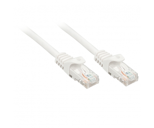 Lindy Rj45/Rj45 Cat6 1m cable de red Blanco U/UTP (UTP)