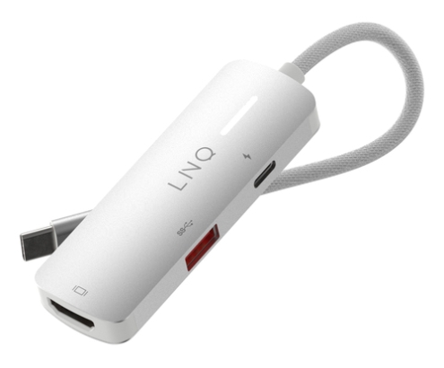 LINQ 4K HDMI Adapter with PD and USB-A
