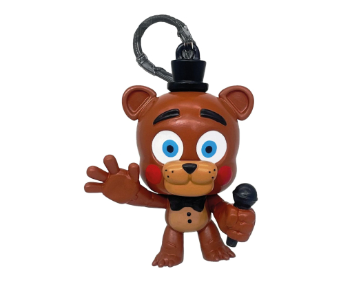 Llavero - Magicbox Five Nights at Feddy's Backpack Hangers S2, Colgadores de mochila, 5.5 cm de alto, Caja con figura sorpresa