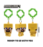 Llavero - Magicbox Minecraft™ Backpack Hanger S4, Caja sorpresa