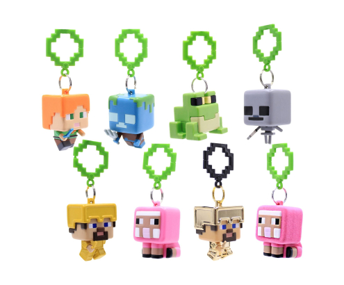 Llavero - Magicbox Minecraft™ Backpack Hanger S4, Caja sorpresa