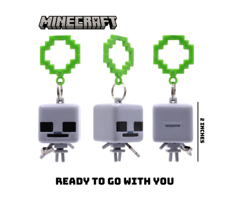 Llavero - Magicbox Minecraft™ Backpack Hanger S4, Caja sorpresa