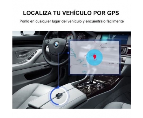 LOCALIZADOR GPS LEOTEC SMART TRACKER ANTI-PERDIDA BOTON SOS LLAMADAS BIDIRECCIONALES ZONA SEGURIDAD NEGRO LETRACK01K
