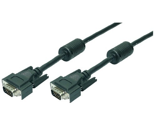 LogiLink 20m VGA M/M cable VGA VGA D-Sub Negro