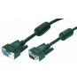 LogiLink 5m VGA cable VGA VGA (D-Sub) Negro