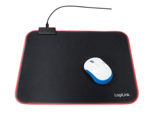 LogiLink ID0183 alfombrilla para ratón Alfombrilla de ratón para juegos Negro