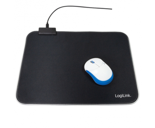 LogiLink ID0183 alfombrilla para ratón Alfombrilla de ratón para juegos Negro