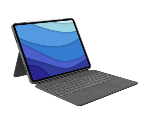 Logitech 920-010208 teclado para móvil QWERTZ Alemán Smart Connector Gris