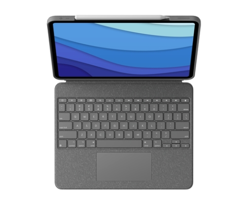 Logitech 920-010208 teclado para móvil QWERTZ Alemán Smart Connector Gris