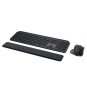 Logitech 920-010926 teclado Ratón incluido Oficina RF Wireless + Bluetooth QWERTZ Alemán Grafito
