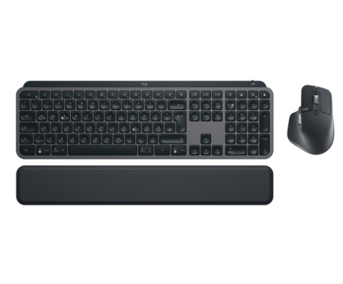 Logitech 920-010926 teclado Ratón incluido Oficina RF Wireless + Bluetooth QWERTZ Alemán Grafito