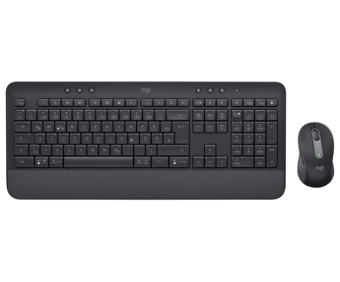 Logitech 920-010994 teclado Ratón incluido Oficina Bluetooth QWERTZ Alemán Grafito