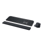 Logitech 920-011606 teclado Ratón incluido Oficina Bluetooth QWERTZ Alemán Grafito