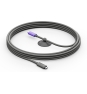 Logitech 952-000195 cable USB USB 3.2 Gen 2 (3.1 Gen 2) 5 m USB C Grafito, Violeta