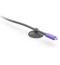 Logitech 952-000195 cable USB USB 3.2 Gen 2 (3.1 Gen 2) 5 m USB C Grafito, Violeta