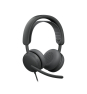 Logitech 981-001618 auricular y casco Auriculares Alámbrico Diadema Llamadas/Música USB Type-C / USB Type-A Grafito