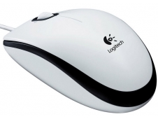 LOGITECH B100 RATON USB BLANCO 910-003360
