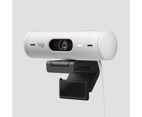 Logitech Brio 500 cámara web 4 MP 1920 x 1080 Pixeles USB-C Blanco