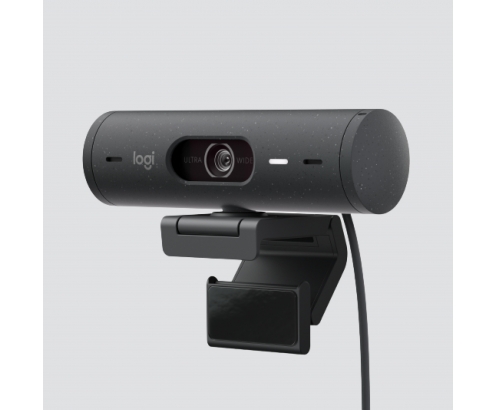 Logitech Brio 500 cámara web 4 MP 1920 x 1080 Pixeles USB-C Grafito