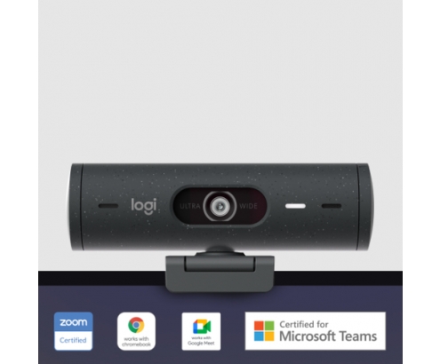 Logitech Brio 500 cámara web 4 MP 1920 x 1080 Pixeles USB-C Grafito