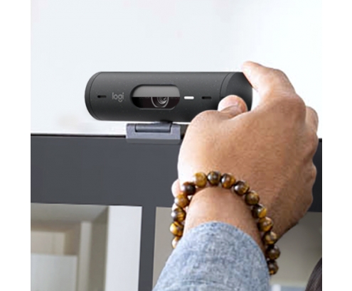 Logitech Brio 500 cámara web 4 MP 1920 x 1080 Pixeles USB-C Grafito
