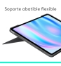 Logitech Combo Touch, Funda con Teclado, iPad Air 13 Pulgadas (M2)(2024) - Teclado retroiluminado extraíble con Soporte abatible, Escritura cómoda, 