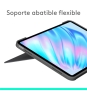 Logitech Combo Touch, iPad Air 11 in (M2), iPad Air (4.ª y 5.ª Gen. - 2020, 2022), Funda con Teclado - Teclado retroiluminado extraíble con Soporte