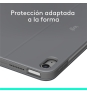 Logitech Combo Touch, iPad Air 11 in (M2), iPad Air (4.ª y 5.ª Gen. - 2020, 2022), Funda con Teclado - Teclado retroiluminado extraíble con Soporte