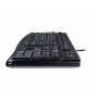 Logitech Desktop MK120 teclado Ratón incluido USB QWERTY Italiano Negro