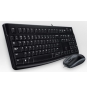Logitech Desktop MK120 teclado USB QWERTZ Alemán Negro