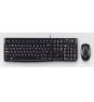 Logitech Desktop MK120 UK Teclado y raton usb qwerty ingles del reino unido negro
