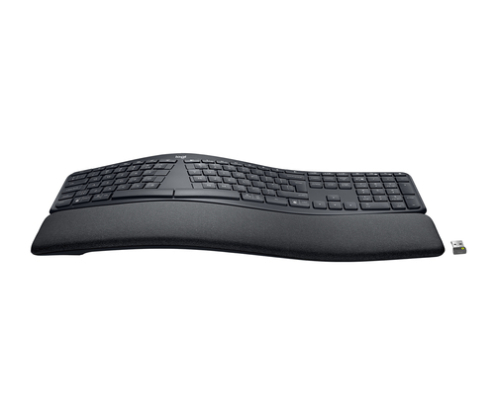 Logitech ERGO K860 teclado Oficina Bluetooth QWERTY Internacional de EE.UU. Grafito