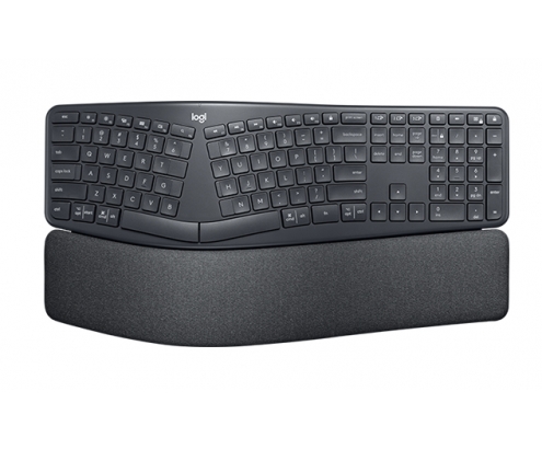 Logitech ERGO K860 teclado rf inalambrico bluetooth qwertz aleman negro
