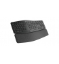 Logitech Ergo K860 teclado RF Wireless + Bluetooth Italiano Grafito