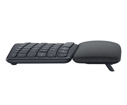 Logitech Ergo K860 teclado RF Wireless + Bluetooth Italiano Grafito