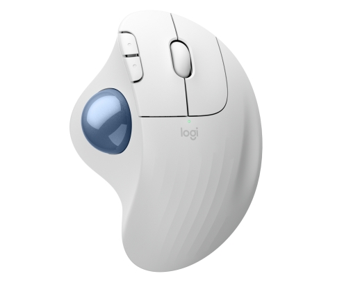 Logitech Ergo M575S ratón Oficina mano derecha RF Wireless + Bluetooth Trackball 2000 DPI