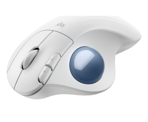 Logitech Ergo M575S ratón Oficina mano derecha RF Wireless + Bluetooth Trackball 2000 DPI