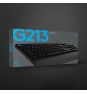 Logitech G 920-008087 teclado Juego USB QWERTZ Alemán Negro