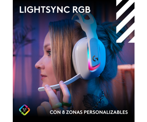 Logitech G Auriculares inalámbricos Astro A20 X LIGHTSPEED para gaming para PS5, Xbox, Switch y PC con PLAYSYNC AUDIO de dos sistemas, Bluetooth, RGB